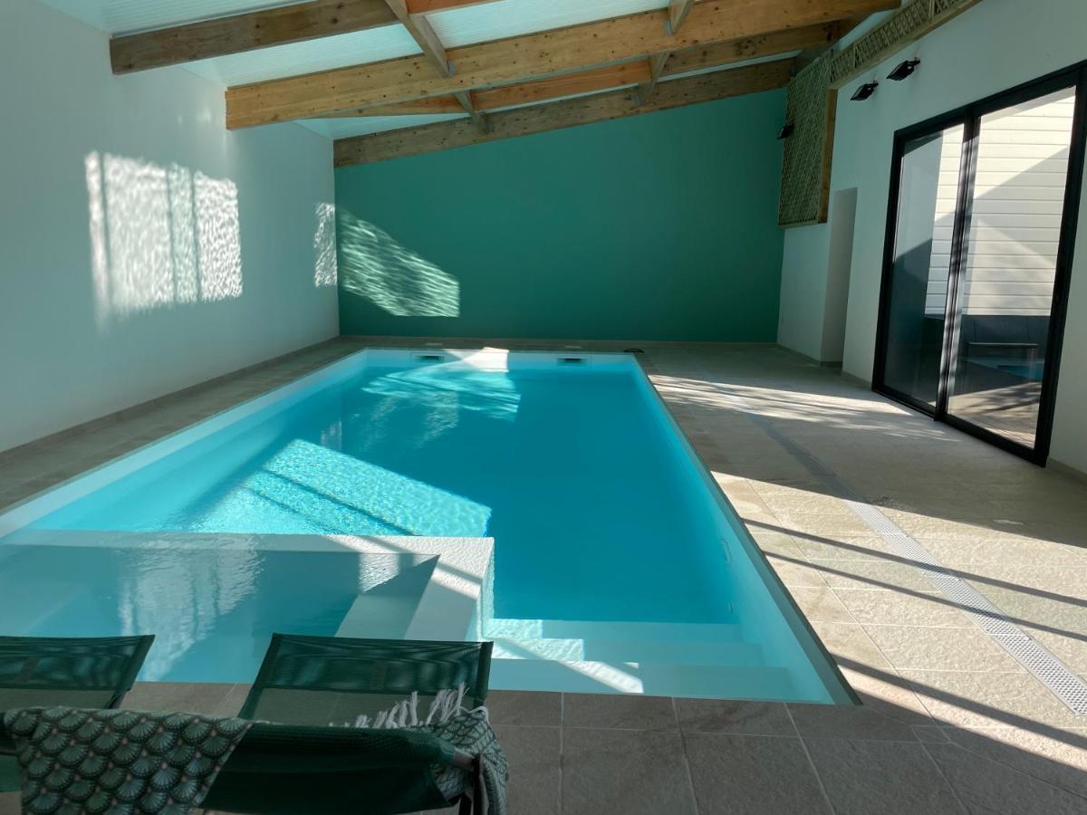 Villa La Luciole Piscine Interieure Barneville-Carteret Kültér fotó
